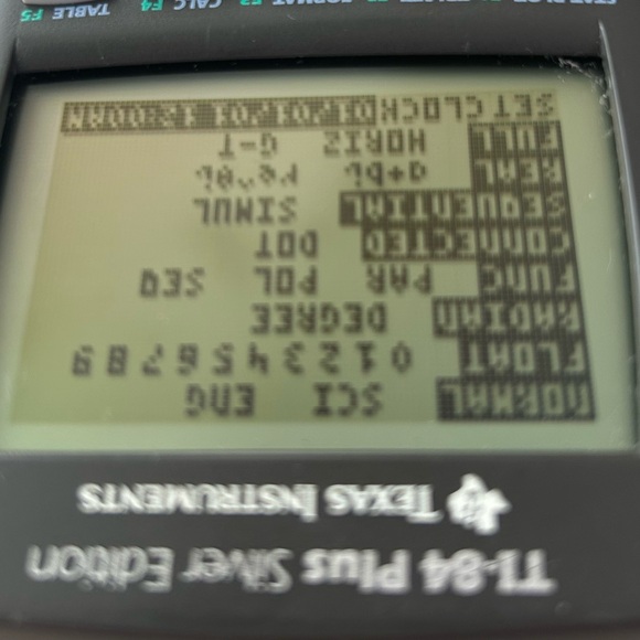 TI-84 Plus Silver Edition Graphing Calculator with case - Picture 8 of 9